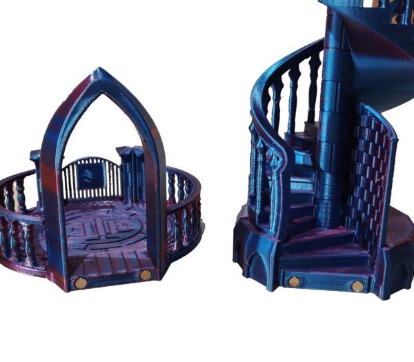 Tour à dé : L'Ordre de Veiel - Bleu / Violet – Image 4