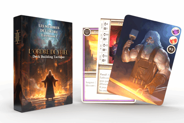 L'ordre de Veiel : Deck building tactique + 4 Extensions – Image 2