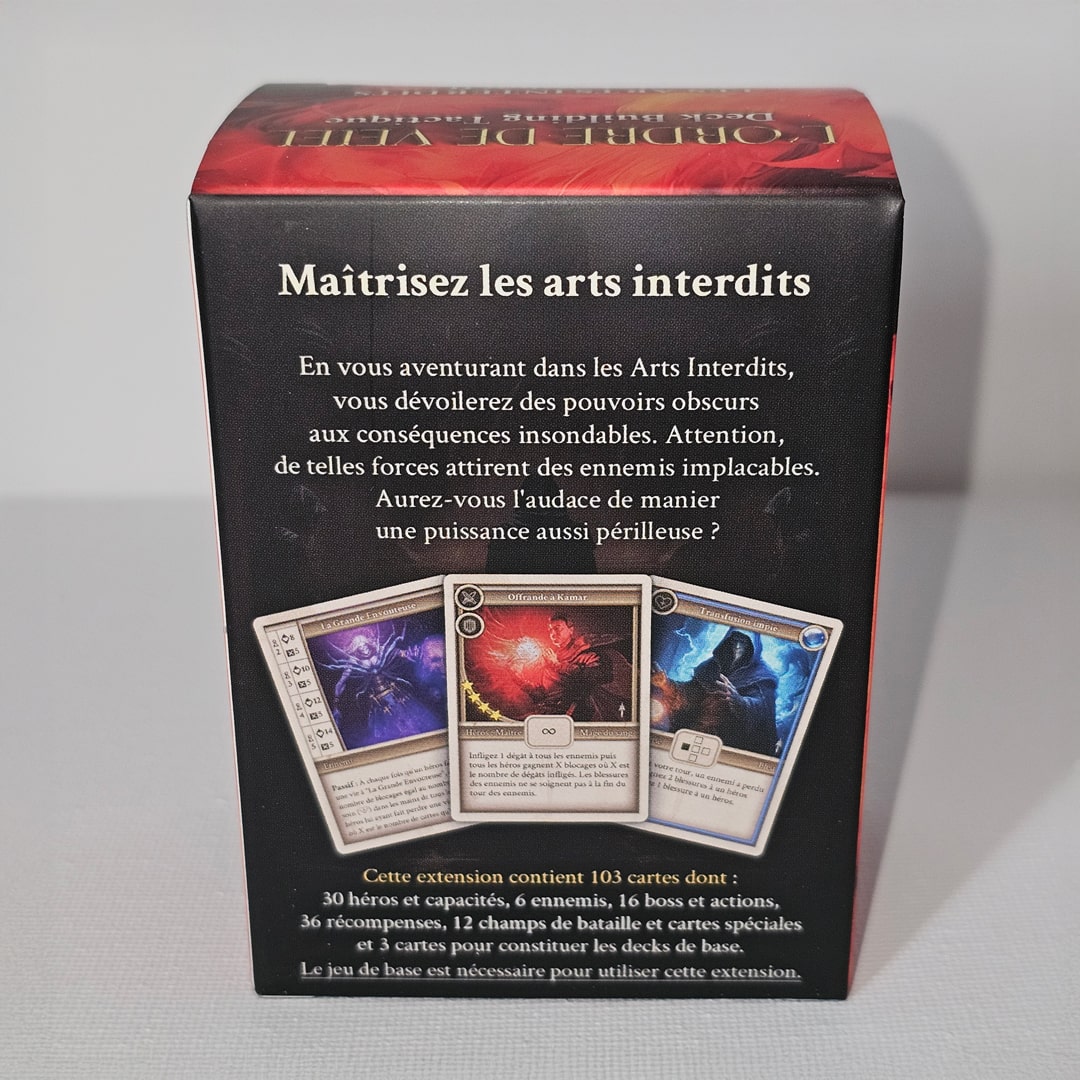Extension 2 : Les arts interdits pour L'ordre de Veiel : Deck building tactique – Image 4