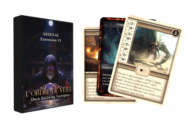 [Précommande] Extension 6 : L'arsenal pour L'ordre de Veiel : Deck building tactique