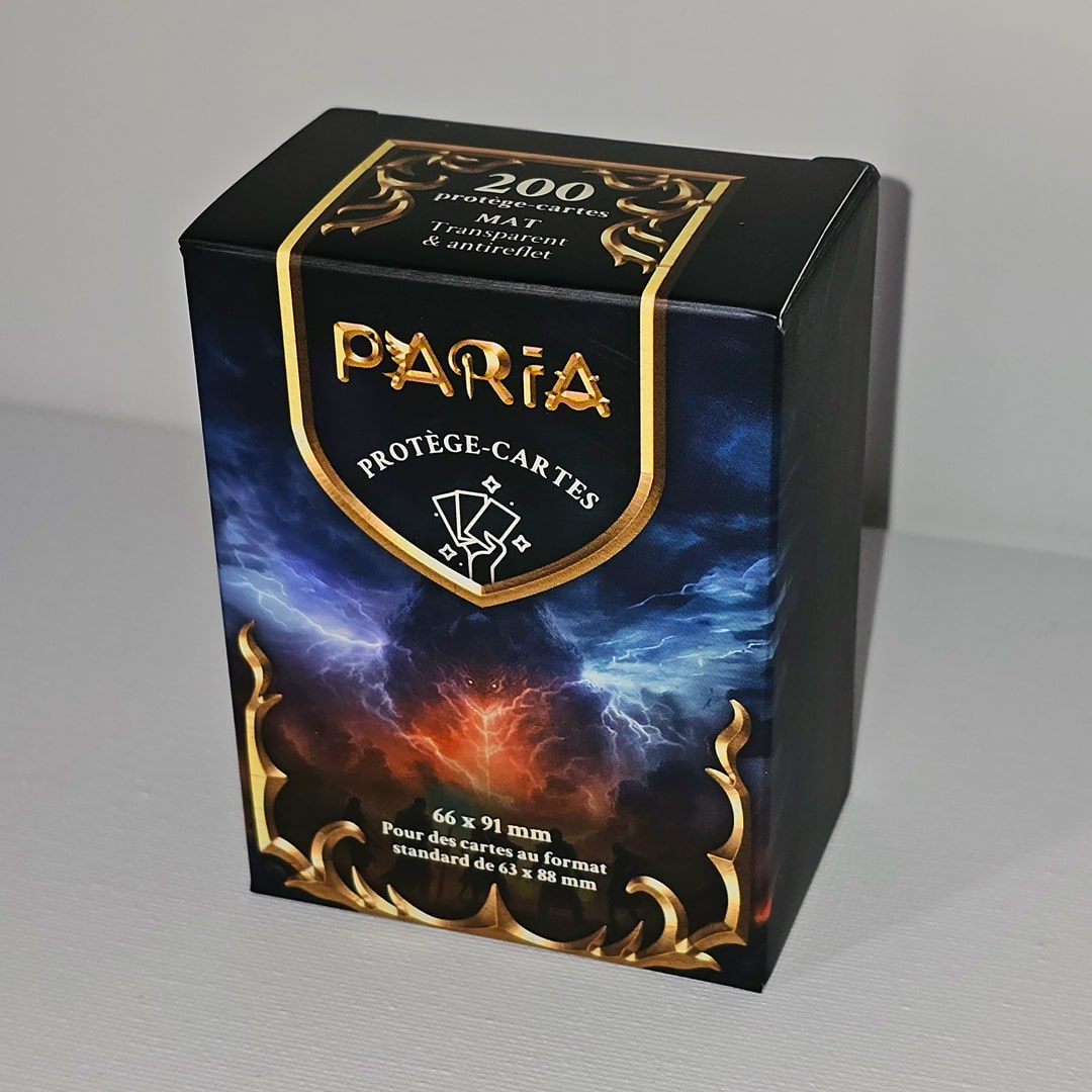 [Best-Seller] Protèges-cartes mattes 66x91 mm (x200) pour nos jeux format standard (63x88mm)