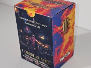 [Nouveauté]  Extension scénarisée 7 : Les mercenaires du 7ème jour : Deck building tactique