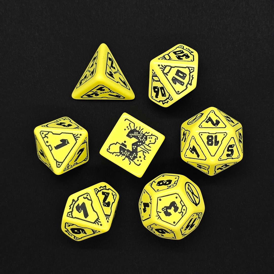 CYBERPUNK RPG Dice Set – Image 2