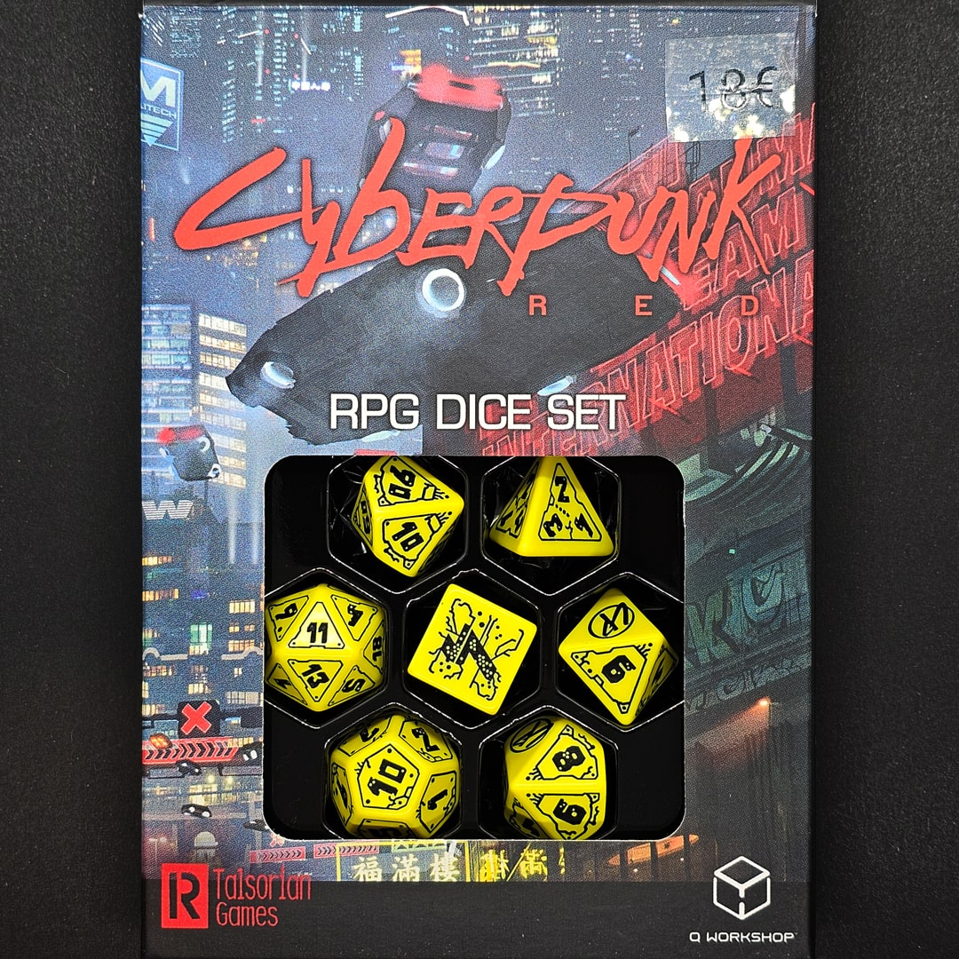 CYBERPUNK RPG Dice Set
