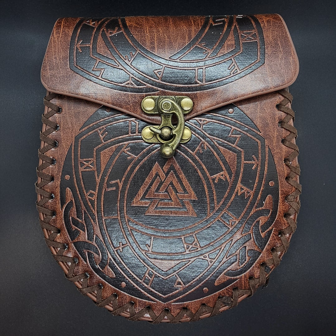 Sacoche en simili cuir rigide (x3 motifs)