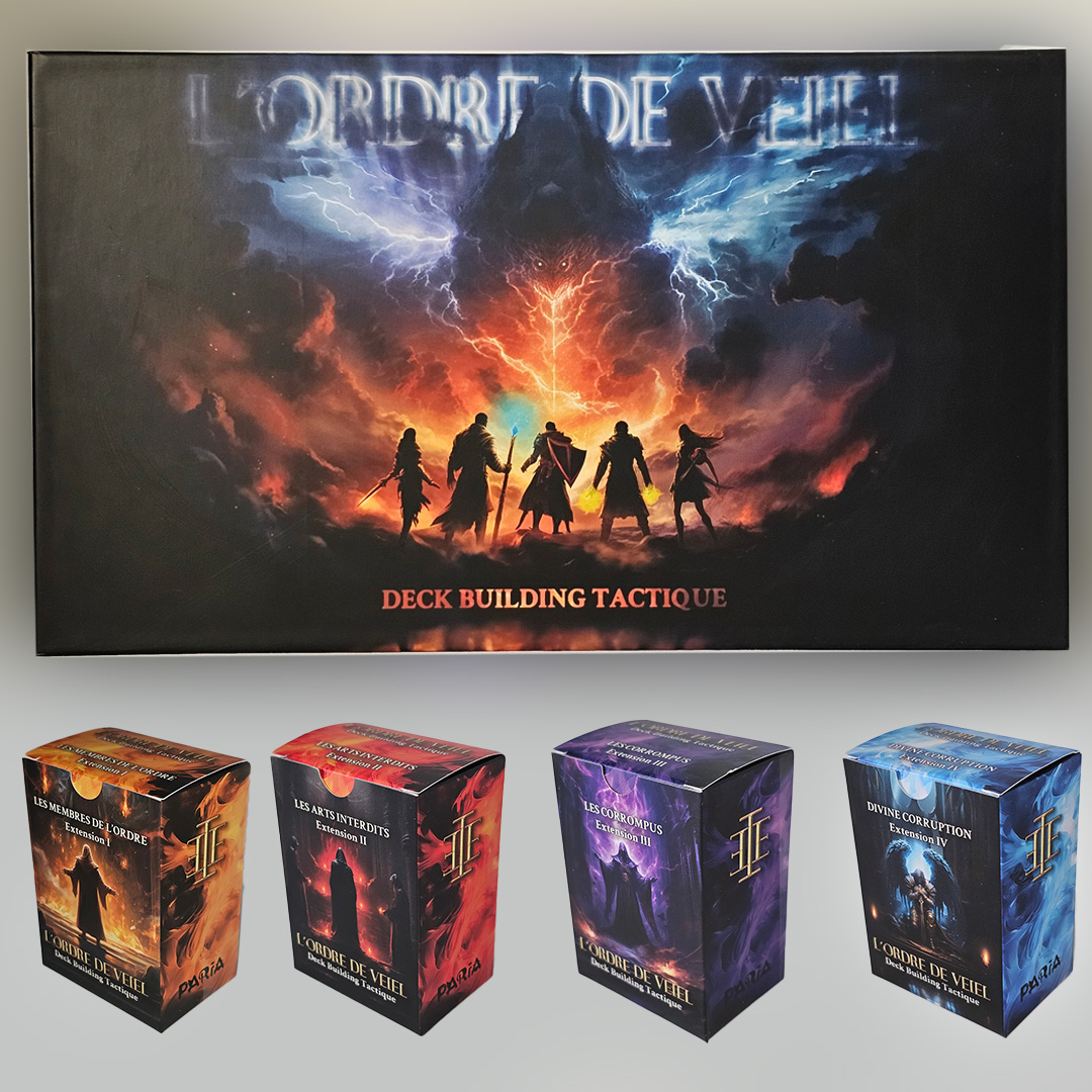 L'ordre de Veiel : Deck building tactique + Extensions 1 à 4